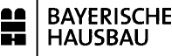Logo der Bayerischen Hausbau in einfacher, markanter Schrift.